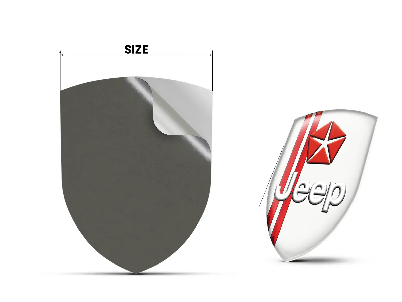Jeep Pegatinas Automotrices Edición Estilo Alta Gama